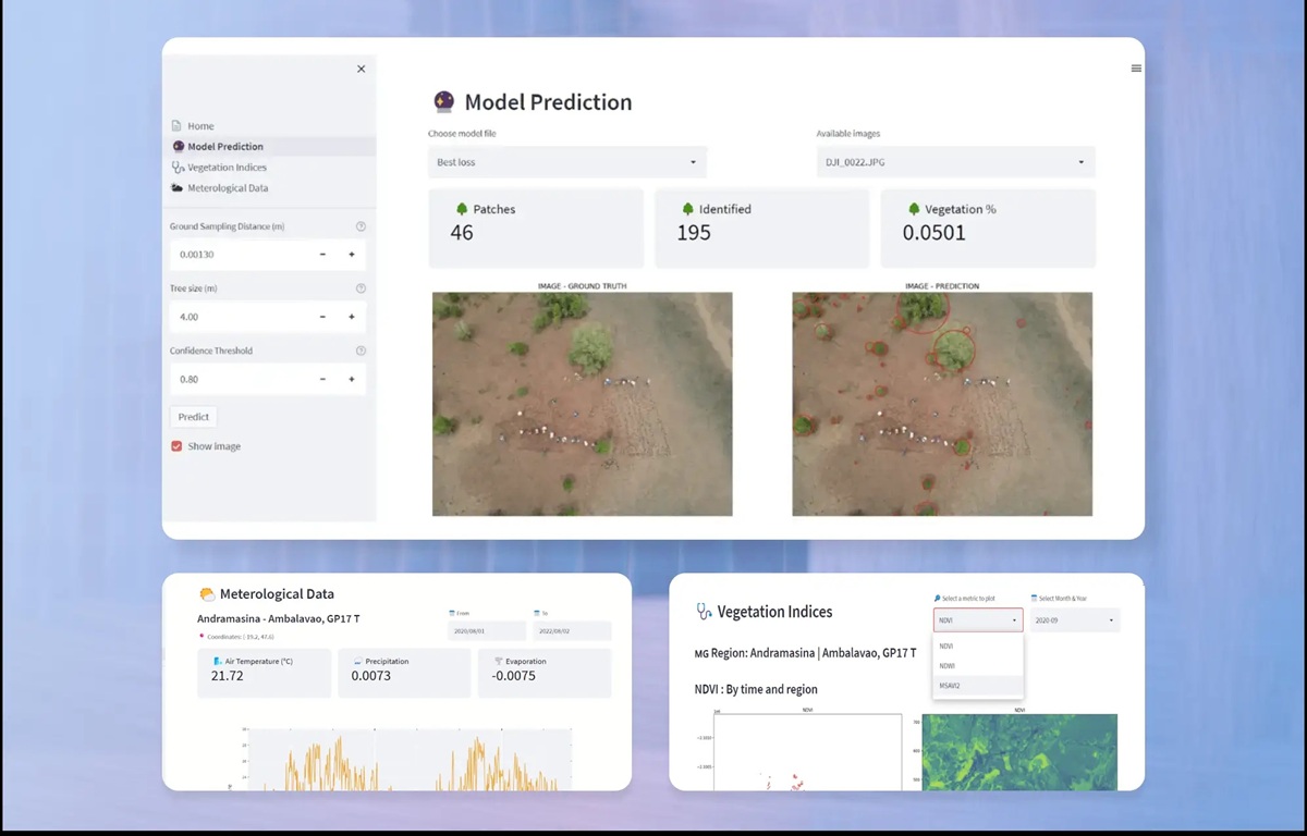 How Omdena Helped Bondy Monitor 150+ Reforestation Sites with AI-Powered Satellite & Drone Analytics